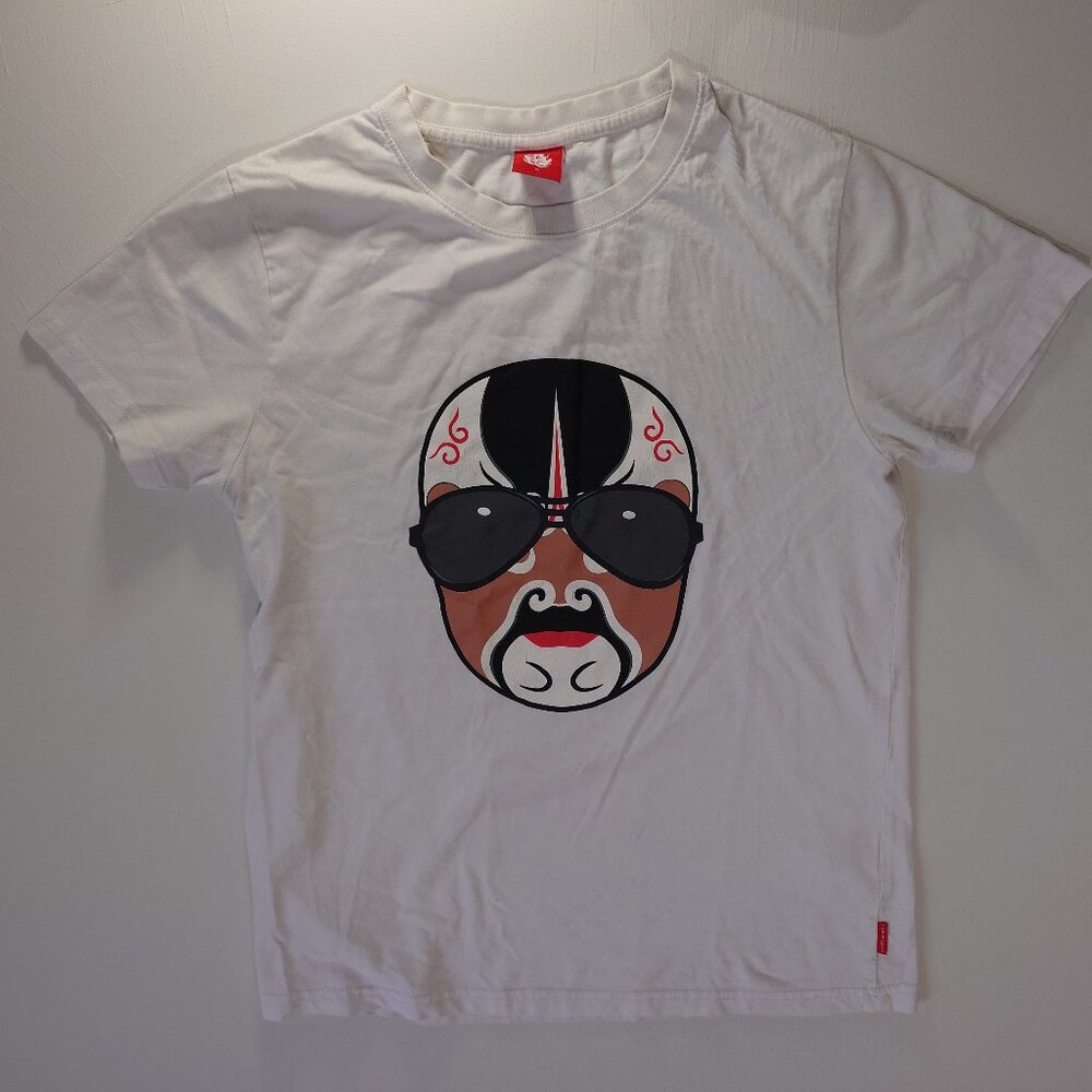 Lushanghai custom design iron on T-shirt